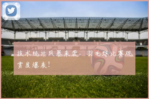 技术统计风暴来袭，羽毛球比赛观赏度爆表！